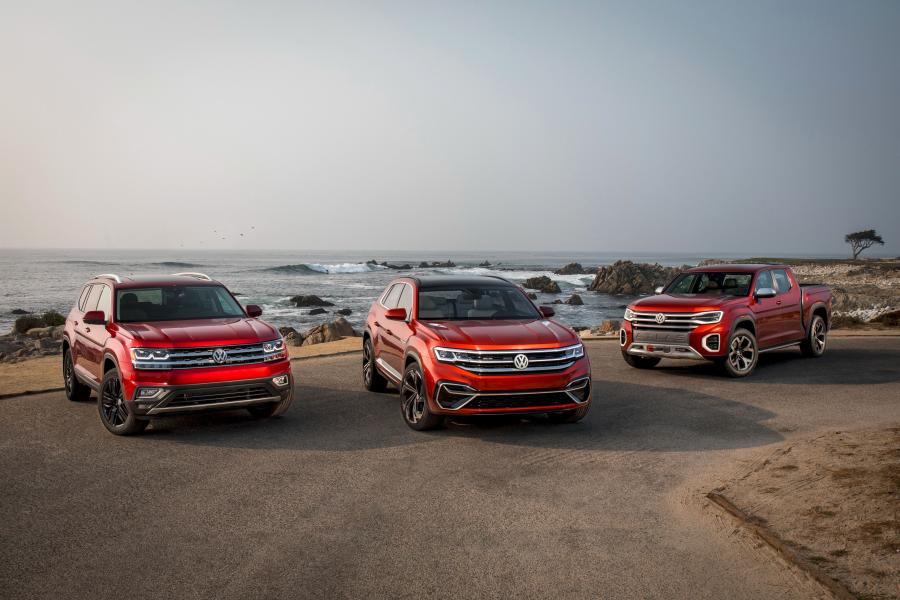  Volkswagen Atlas Tanoak Pickup Truck Concept 2018 года  (фото 12 из 32)